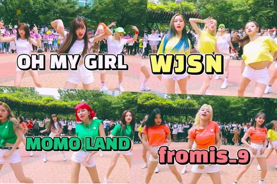 Oh My Girl X WJSN X Momoland X Fromis_9 (Dance Collab)